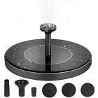 9242369688562 Oenbopo Solar Powered Fountain Pump Battery Upgraded Bird