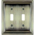 94ttbb American Plt Tack Metal Rect Wall 4in Hdwe Cast 1 2gng 5in