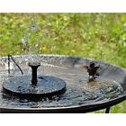 96151 Solar Fountain Pump Garden Patio Bird Bath Floating Water Panel