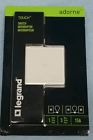 Asth1532w2 Adorne Pole Switch - Touch Single 15 White 3-way Legrand Amp