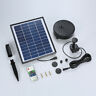 Adq7684064882746yy Anself Led Solar Water Pump Power Fountain With 0759974628054