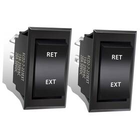 Agradify Kcd2-7-223 87570603 8036 4-pin Dpdt Momentary Rv Jack Switch Dc1v Reverse Polarity 2