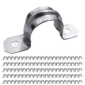 Airmont Products Ap-10450 1/2 Inch Two Hole Snap-on Emt Conduit Pipe Strap Reinforced