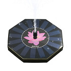 Aky58 Ankway Solar Fountain Pump For Birdbath Beautiful Octagon Shape Lotus