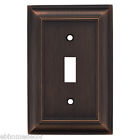 139711 Allen 1-gang Oil-rubbed Standard Wall Plate Roth Toggle Bronze