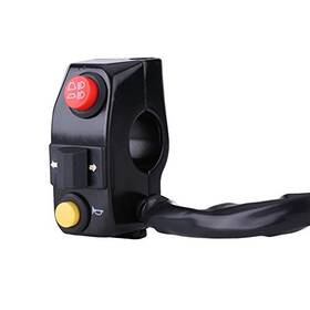 Anauto Anauto03165-01 7/8 Inch Motorcycle Handlebar Control Switch Mount Switches