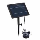 Arhb1damh3 General Battery Backup Solar Fountain Pump With Led Lighting For
