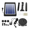 Az-x002i0q5zf-880 Unbranded Solar Powered Fountain Water Pump Floating Garden Pond Pool