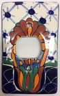 B490 Plate Plug Mexican Prices Light Outlet Handmade Cover Talavera Switch Receptacle