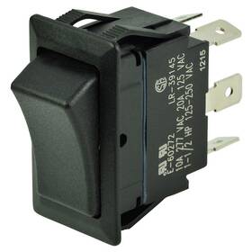 1001712 Bep Marine 870216046334 Dpdt Rocker Switch - 12v/24v On/off/on
