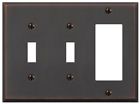 68ttrdb Bronze Toggle Manhattan 1 Rocker-gfci Wallplate Amerelle Aged 2