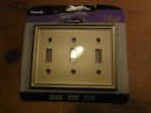 149tttbn Brushed Chelsea Nickel Toggle Amertac Wallplate Steel Triple