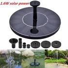 C103904wb5ab5231 Unbranded Solar Pannel Floating Bird Bath Water Fountain 651421571985