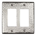 Cf124sn Plate Gfci Nickel Solid Hammered Satin Factory Copper Double