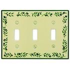 Ah3160ott Colored Switch Wall 3 Toggle Plate - Homewares Atlas 3160-ott Multi Firenze