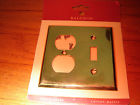 4762-030-cd Combo Recep Plate Duplex Brass Switch Baldwin