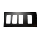 Fb4ssslbr Controls Lightolier Brown Faceplate Plate Wall 4-gang Multi-gang