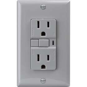 Vgf15gy-l Cooper Wiring Devices 35269847 Shocksentry 15-amp 2-pole 3-wire 125-volt Duplex