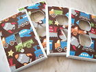 Swd378 Cover Electrical Switch Light Set 3 Kids - Vehicles 4pc