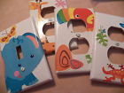 Sw031 Cover Friends Pc 4 Light Switch Rainforest Outlet Electrical Set -