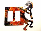 022515n Cover Lazart Outlet Southwest Rocker Double Kokopelli Plate Flute