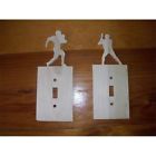 930hou Covers Crafts Plate Wooden Sports Themed Fine Switch