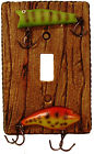 4137 Creations Wildlife Electrical Prices Lure Cover Single Switch Fishing Plate