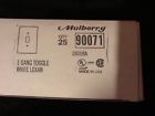 90071 Ct. Mulberry Gang Toggle Wall White 100 1 Plate Lexan