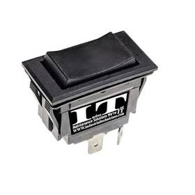 Daier Roc2234rmpr30 Industec Dpdt 30a 12vdc And 15a 250 Vac 4 Pin Quick Plug On /off/