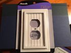 179dw Decor Plate Composite Amerelle Plug Cover White Wall