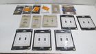 10680s Decorative Hampton Bay Wall Plates Lot Mixed