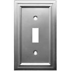 1742501 Decorative Tack Plt 5in Receptacle 1 Wall 1gng 3in Plates American 4in