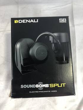 Denali 810005870016 Soundbomb Split Electro-pneumatic Horn 120db Motorcycle Powersports