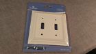 126334 Double Wall Switch Brainerd White Plate Interior