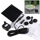 Dpk470789 Solar Power Fountain Water Pump Panel Pool Kit 6482218491360