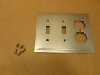 84ttdn Duplex 1 Amertac Steps 2 Nickel Toggle Wallplate
