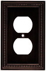 64410 Duplex Single Venetian Beaded Plate Brainerd Switch Wall Cover