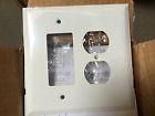 86862 Duplex Switch Mulberry 10pc Plate Decorator Metal Jumbo Wall Gang 2 White