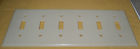 Eagle Gang 6 Pcs 2156v 4 Toggle Smooth Thermose Plate Electric Wall Switch