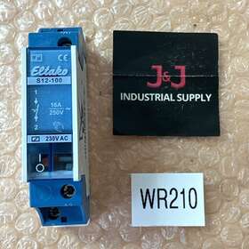S12-100 Eltako S12100 New No Box- 230v 1s 16a Schalter Fast Shipped And Warranty