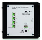 Ic107lf4wh Faceplate Oversized Icc 4-port White