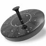 Ff-sp-03 Faayfian Solar Birdbath Fountain Pump Cordless Bird Attractive