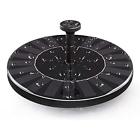 Flsc0085 Solar Pumps Bird Bath Fountain Powered Water Kit For Birdbath