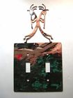 021915gg Flute Cover Double Switch Kokopelli Steel Images Usa Plate