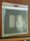 Cw-2-br Gang Finish Brown Gloss Lutron Screwless Plate Wall 2
