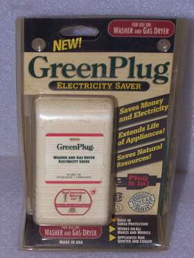 Ivc-0cc-104 Green Plug Electricity Saver For Washer And Gas Dryer Usa New Nos