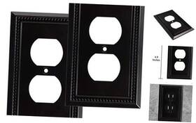 Harmon Designs 733424821158 Sunken Pearls Heavy Duty Switch Plate/wall Plate/outlet Cover Single Duplex