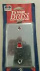 Hc232 Cover Intersel Brass Telephone Lot Jack 3 Plate Solid