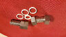 Hosley Stainless Steel Hot Water Connectors Threaded Boiler