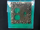 Switch1039 I-1039 Nos Light Fancy Outlet Brass Plate Single Mcm Vtg 1 Edge Toggle
